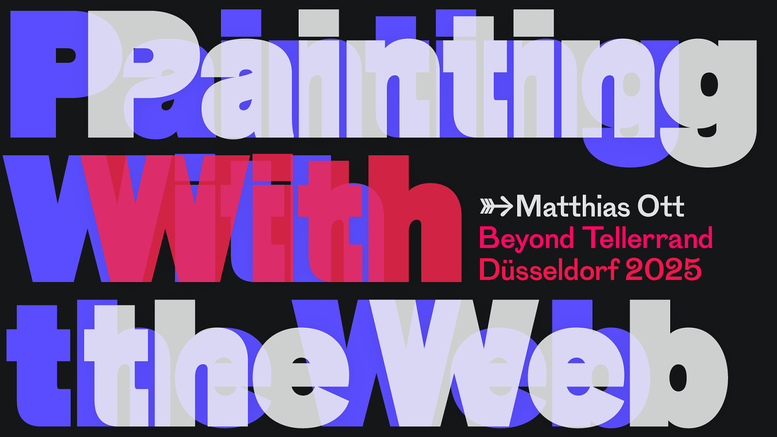 Ouverture de la conférence